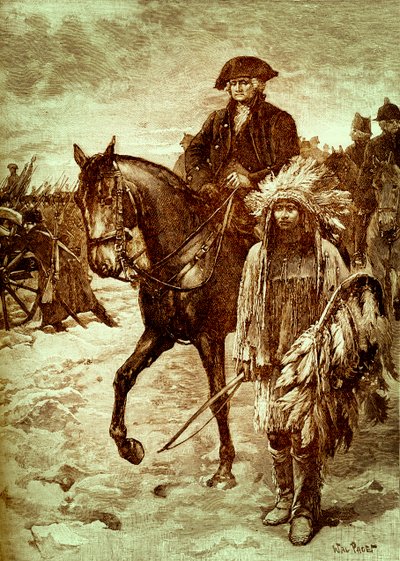 Washington traversant le Delaware - Walter Paget